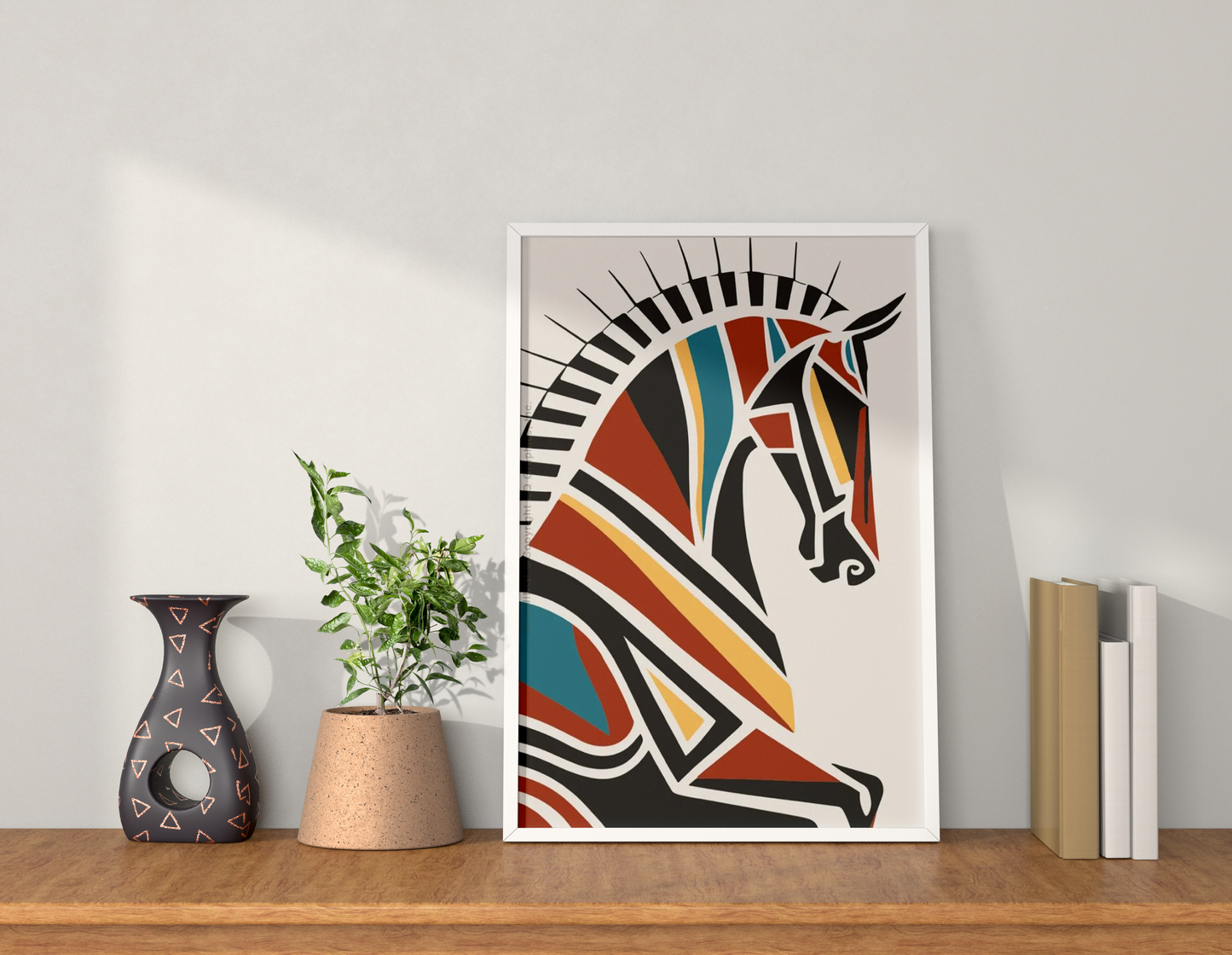 Colorful Southwestern Horse