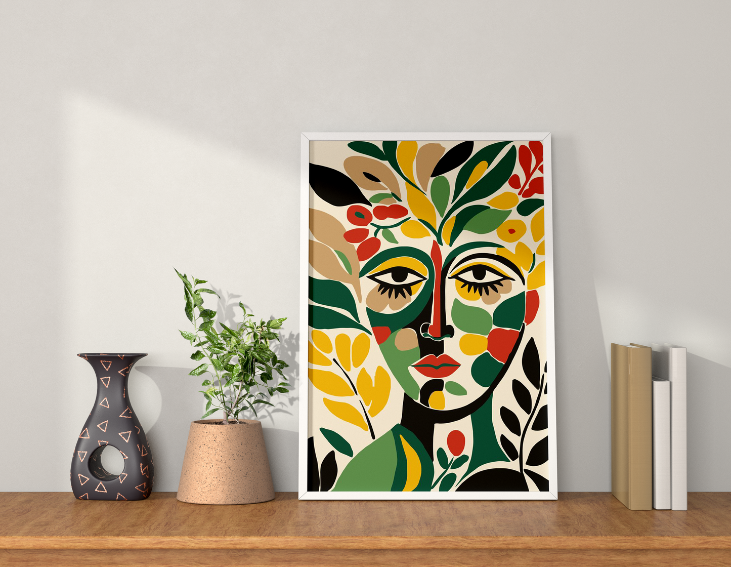 Eclectic Nature Woman Portrait
