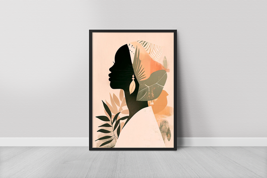 Aesthetic African Woman Art