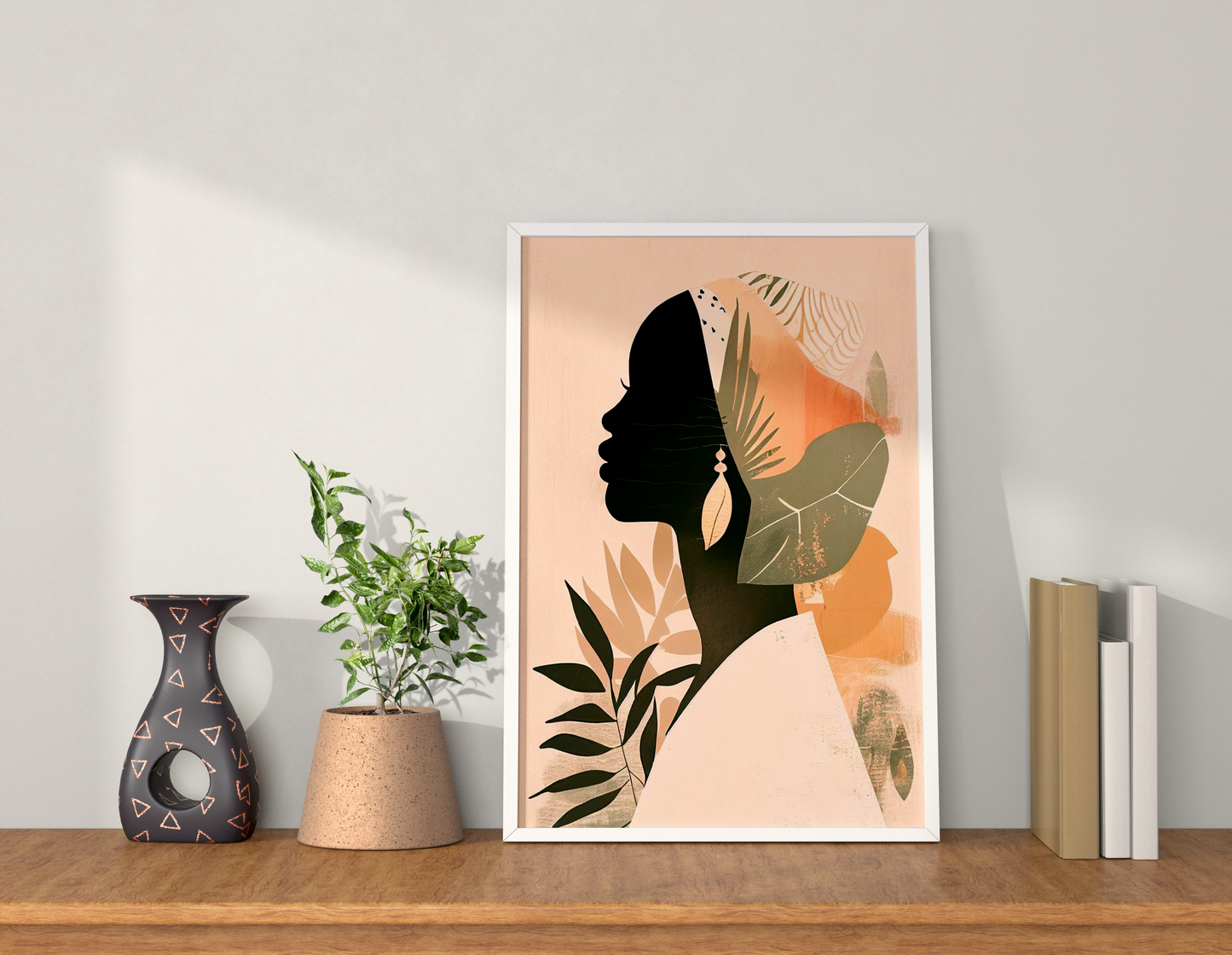 Aesthetic African Woman Art