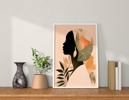 Aesthetic African Woman Art