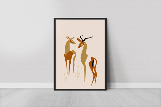 Antelopes with Stripes