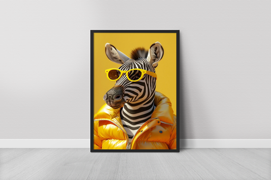 Anthropomorphic Zebra