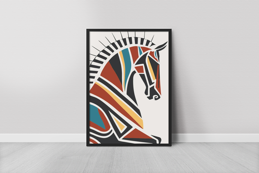 Colorful Southwestern Horse