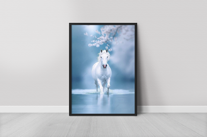 White Horse Portrait