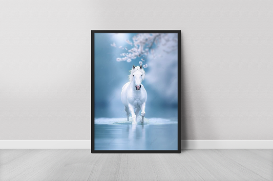 White Horse Portrait