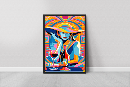 Woman and Wine